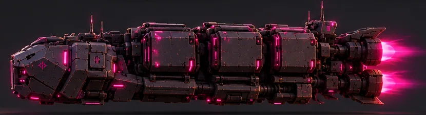 Armored freighters concept art